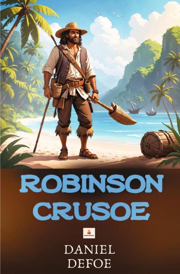 Omslag van Robinson Crusoe