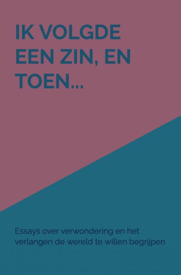 Omslag van Ik volgde een zin, en toen...
