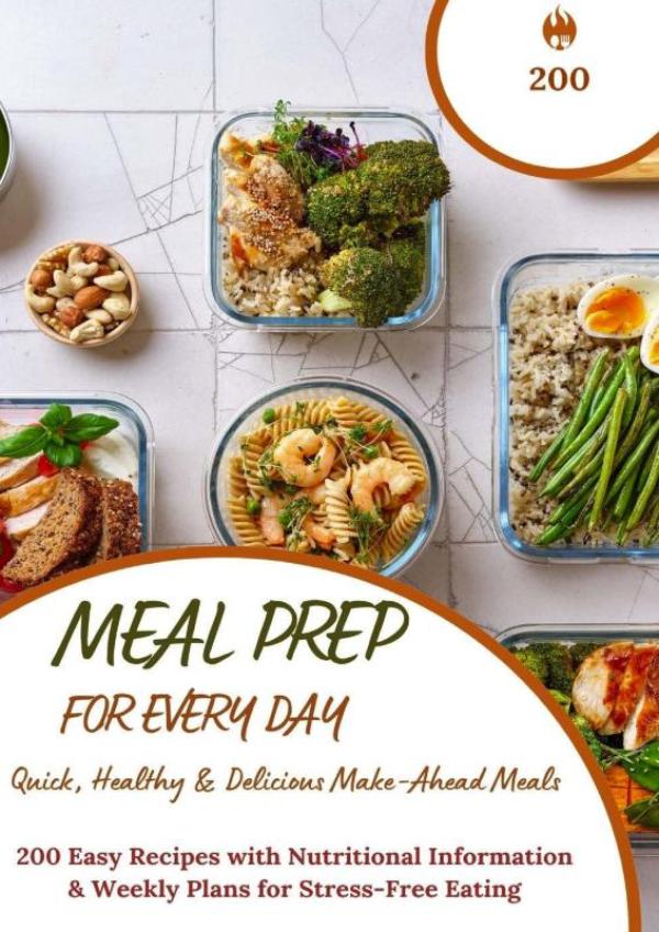 Omslag van Meal Prep for Every Day – Quick, Healthy & Delicious Make-Ahead Meals
