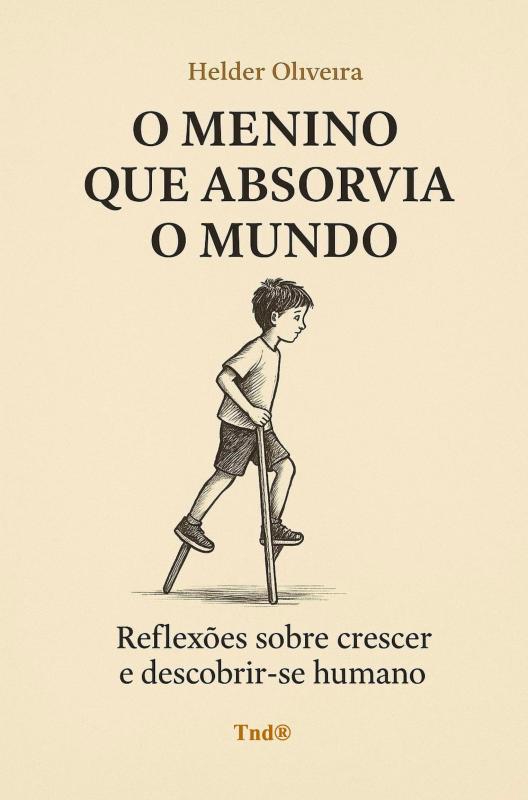 Omslag van O Menino que Absorvia o Mundo