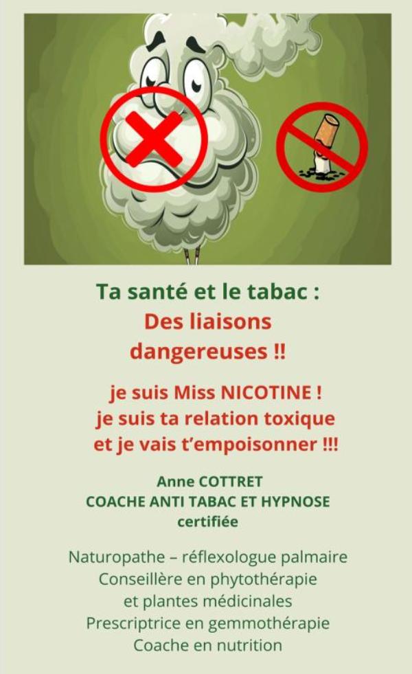 Omslag van Ta santé et le tabac : Des liaisons dangereuses !!