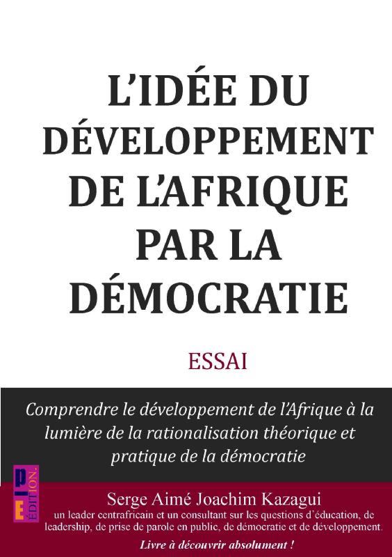 Omslag van L'idée du développement de l'Afrique par la démocratie