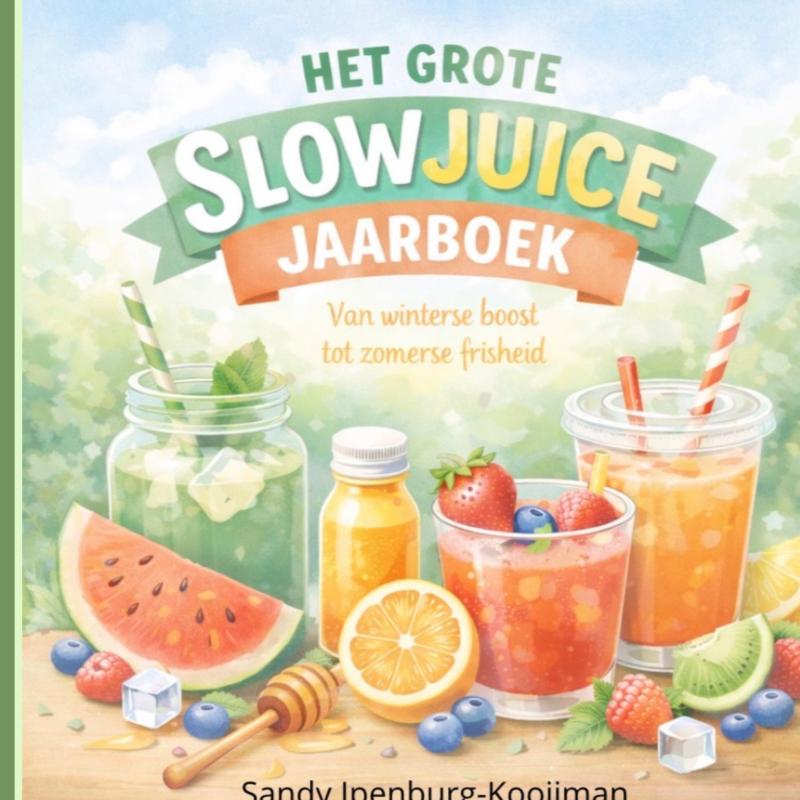 Omslag van Het grote slowjuice jaarboek