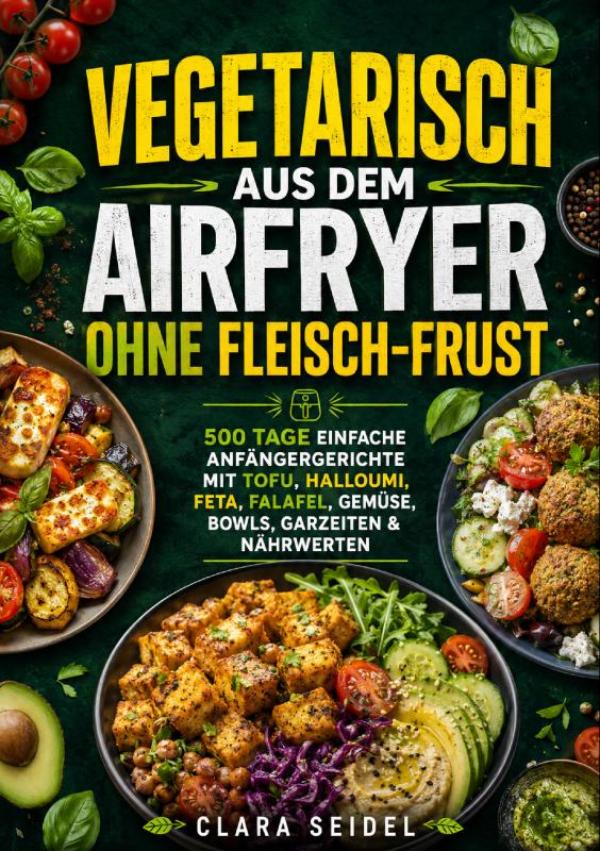 Omslag van Vegetarisch aus dem Airfryer ohne Fleisch-Frust