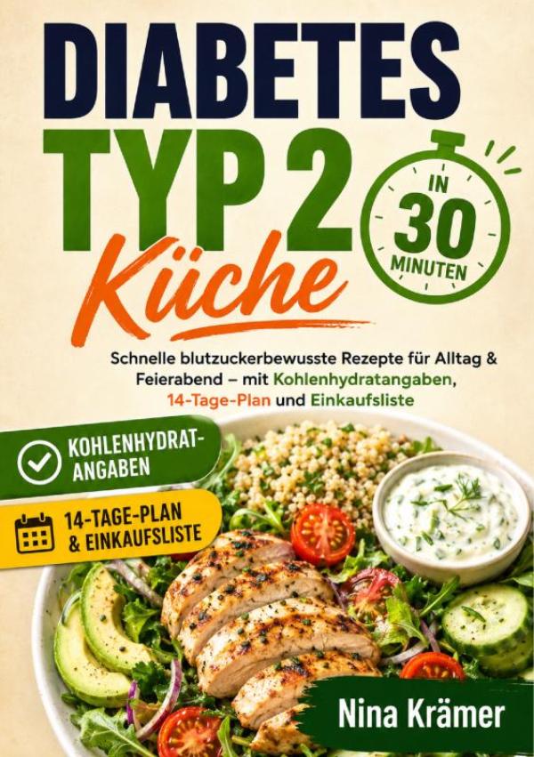 Omslag van Diabetes Typ 2 Küche in 30 Minuten