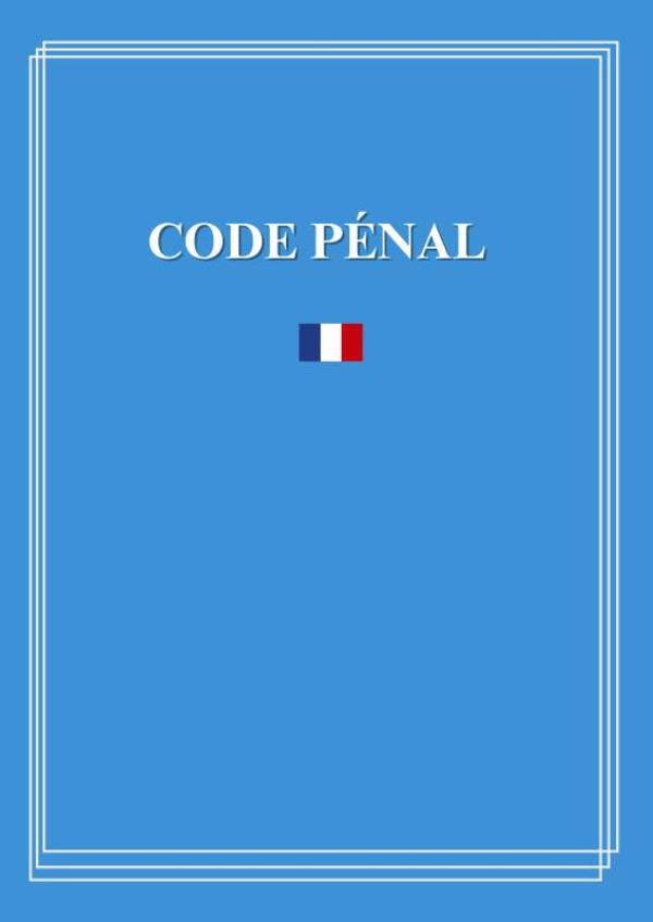 Omslag van Code pénal