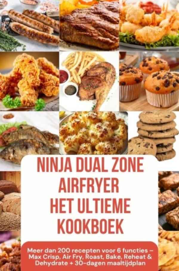 Omslag van Ninja Dual Zone Airfryer – Het ultieme kookboek