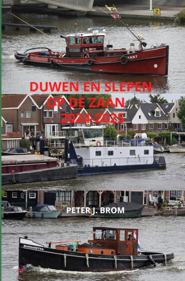 Omslag van Duwen en Slepen op de Zaan 2024-2025