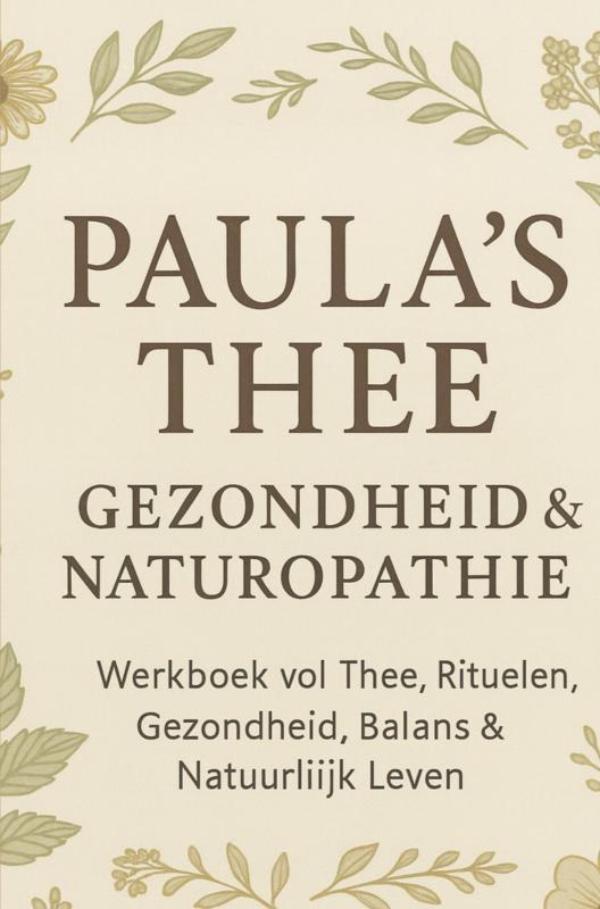Omslag van Paula’s Thee, Gezondheid & Naturopathie