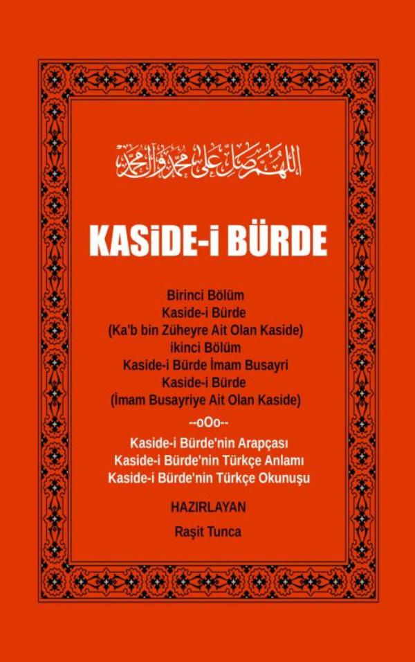 Omslag van Kaside-i Bürde