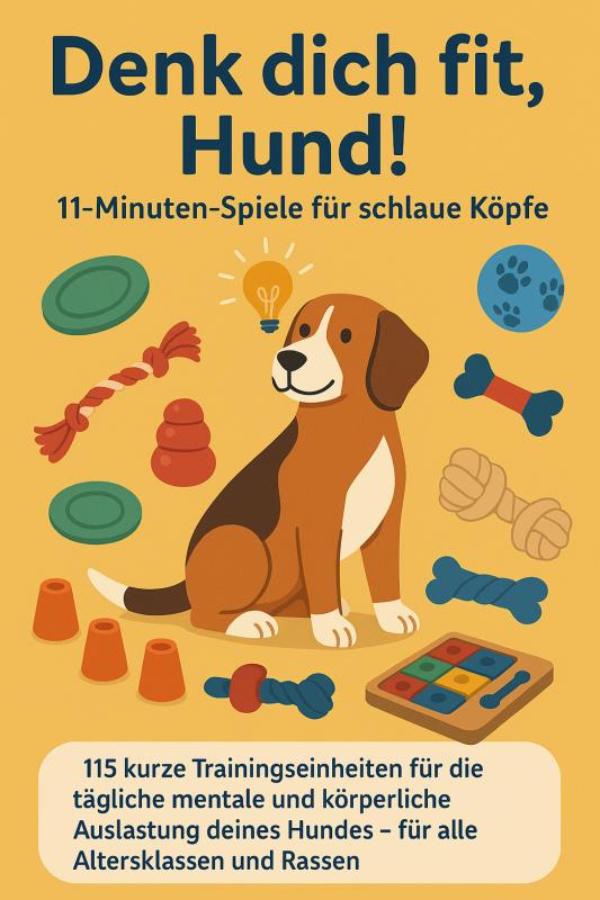 Omslag van Denk dich fit, Hund!