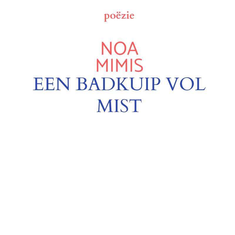 Omslag van EEN BADKUIP VOL MIST