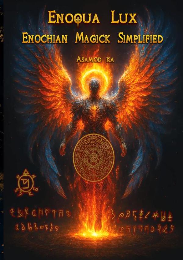 Omslag van Enoqua Lux- Enochian Magick Simplified
