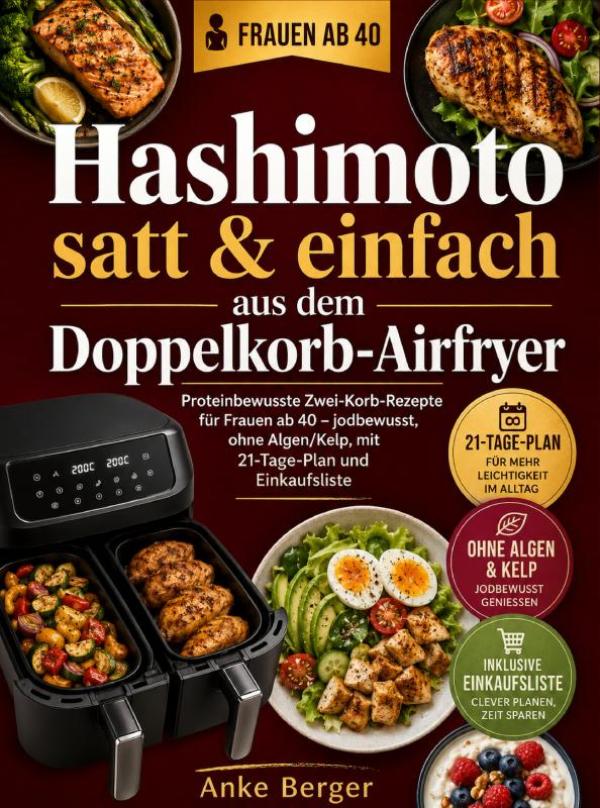 Omslag van Hashimoto satt & einfach aus dem Doppelkorb-Airfryer