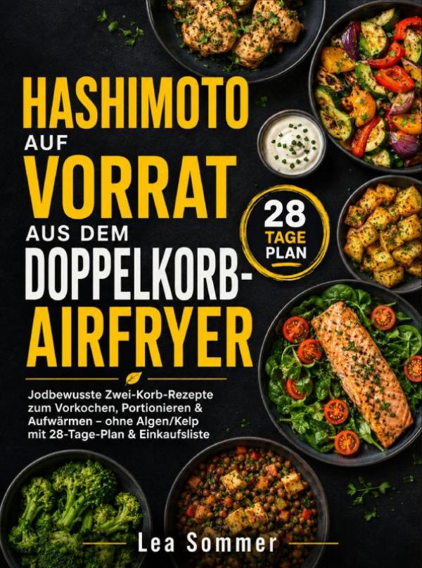 Omslag van Hashimoto auf Vorrat aus dem Doppelkorb-Airfryer