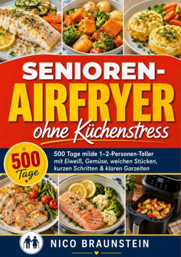 Omslag van Senioren-Airfryer ohne Küchenstress