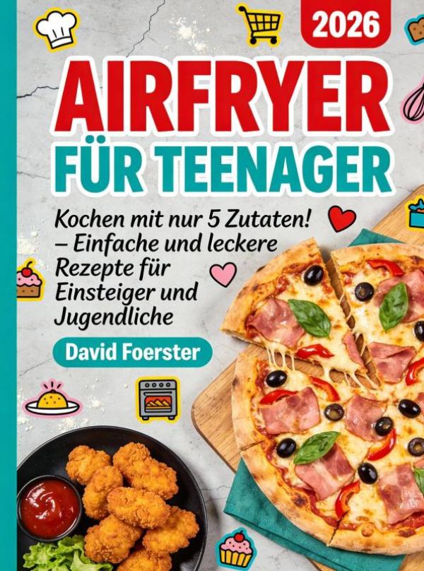 Omslag van Airfryer für Teenager