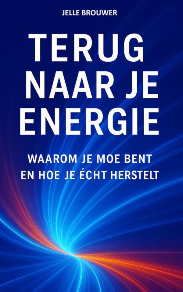 Omslag van TERUG NAAR JE ENERGIE