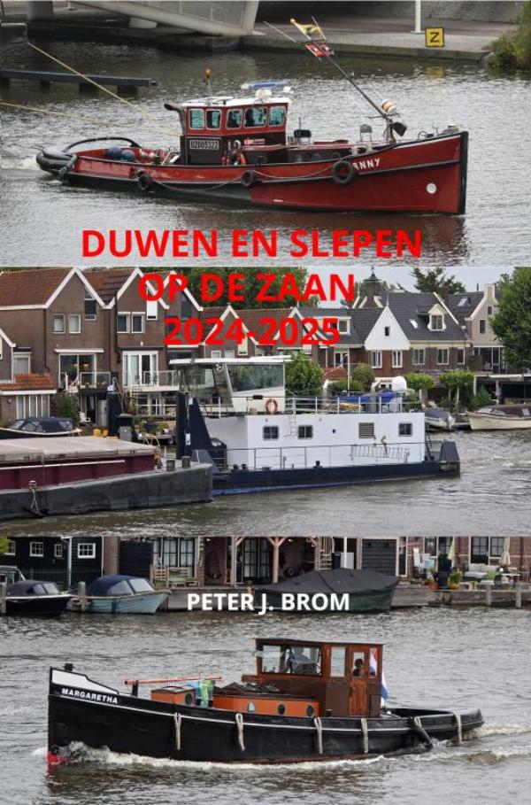Omslag van Duwen en slepen op de Zaan 2024-2025