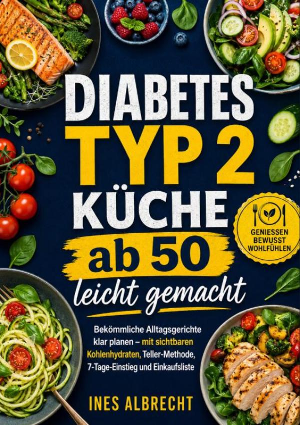 Omslag van Diabetes Typ 2 Küche ab 50 leicht gemacht
