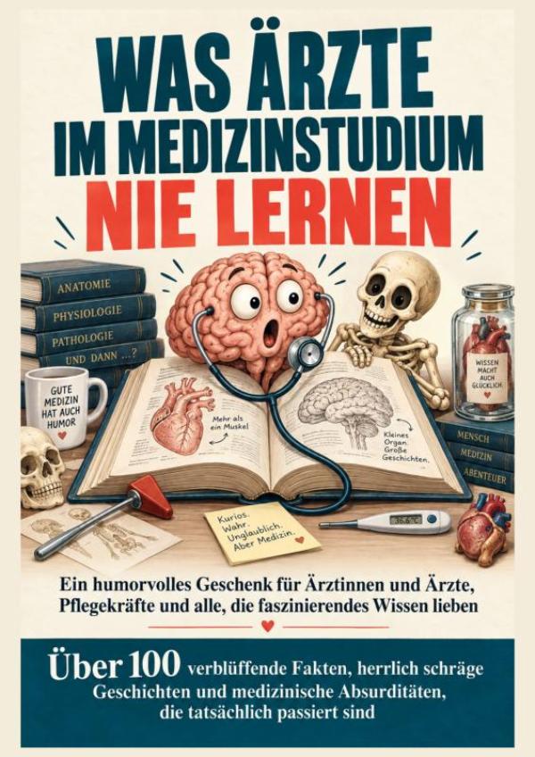 Omslag van Was Ärzte im Medizinstudium nie Lernen