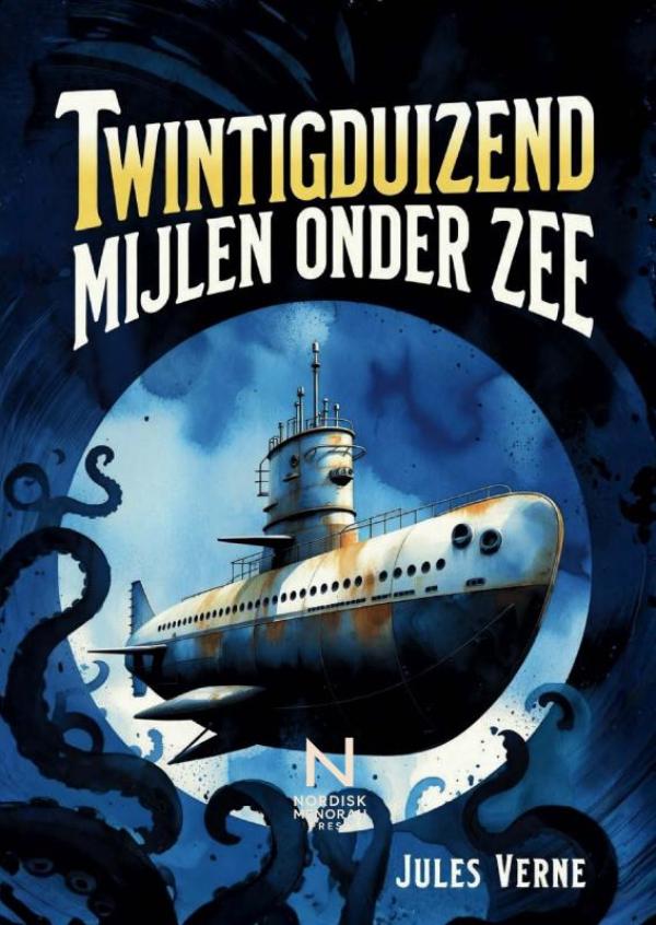 Omslag van Twintigduizend mijlen onder zee