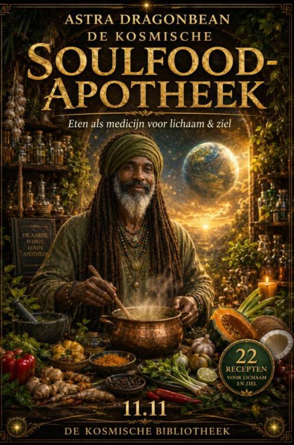 Omslag van De Kosmische Soulfood-Apotheek - Eten als medicijn voor lichaam & ziel