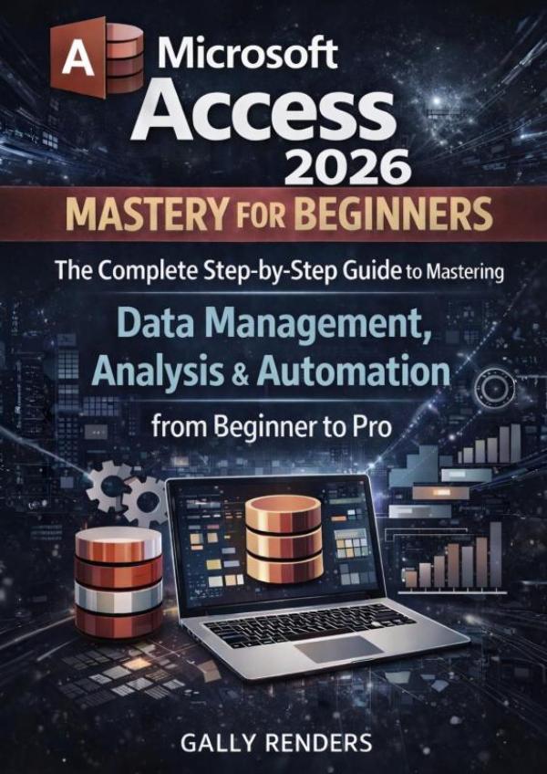 Omslag van Microsoft Access Mastery for Beginners