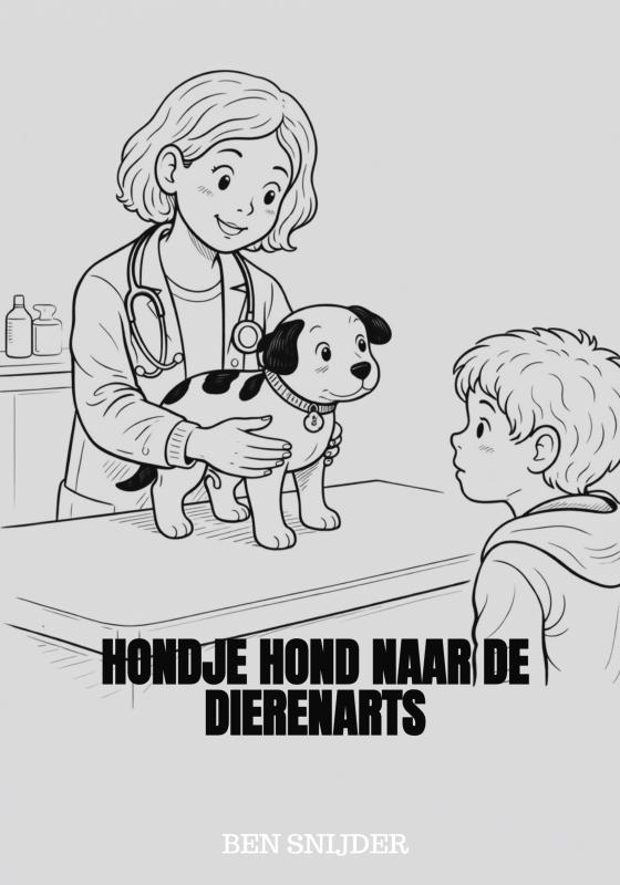 Omslag van Hondje Hond naar de dierenarts