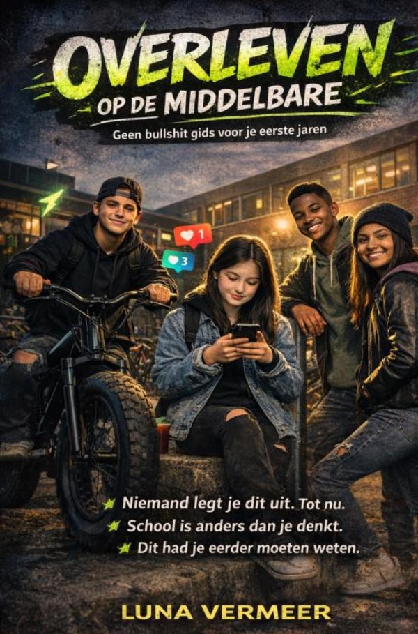 Omslag van Overleven op de Middelbare
