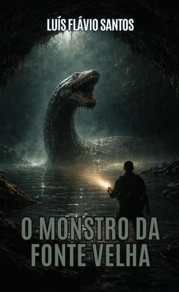 Omslag van O monstro da fonte velha