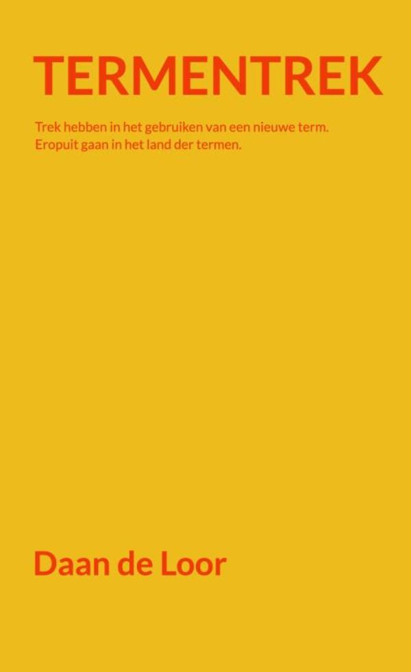 Omslag van Termentrek