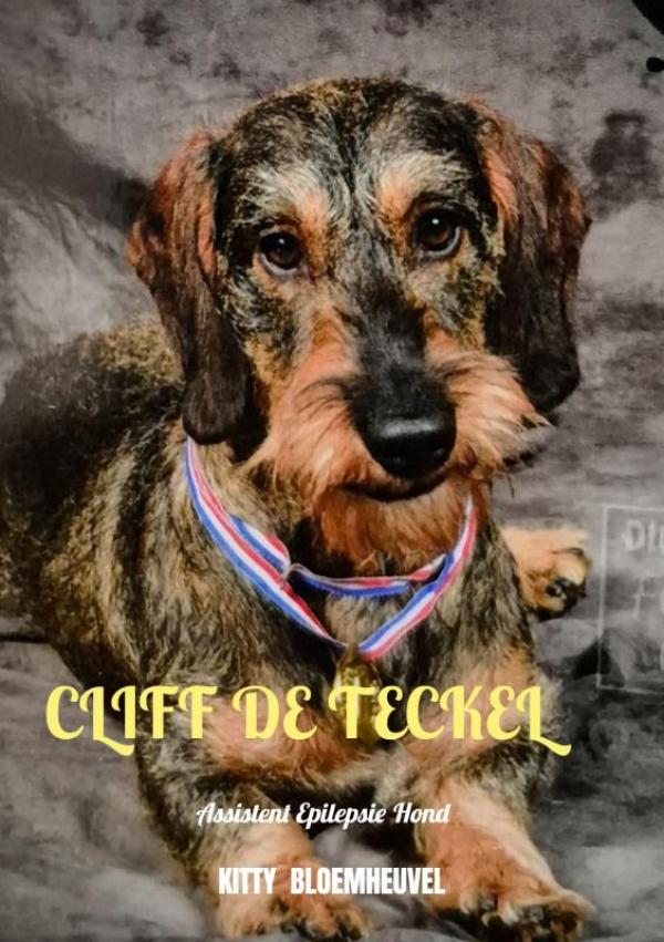 Omslag van Cliff de Teckel, een hond van goud