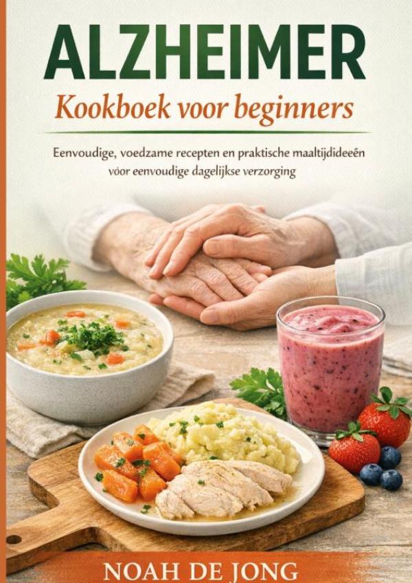 Omslag van ALZHEIMER Kookboek voor beginners
