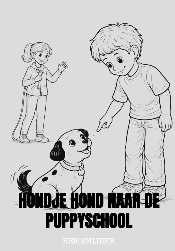 Omslag van Hondje Hond naar de puppyschool