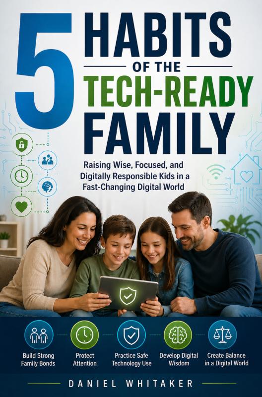 Omslag van 5 Habits of the Tech-Ready Family