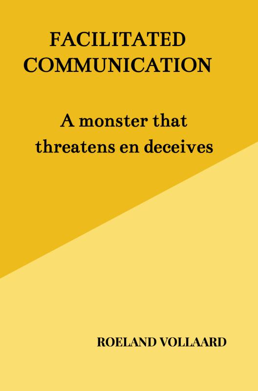Omslag van FACILITATED COMMUNICATION