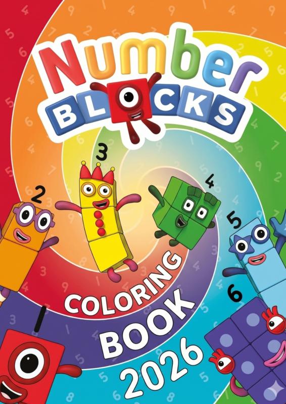 Omslag van Numberblocks Coloring Book