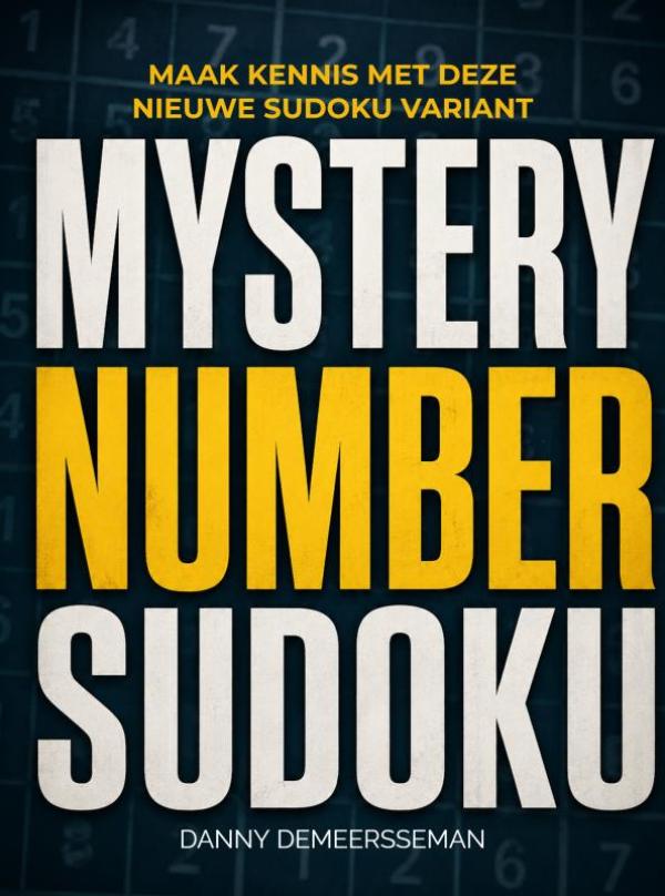 Omslag van Mystery Number Sudoku