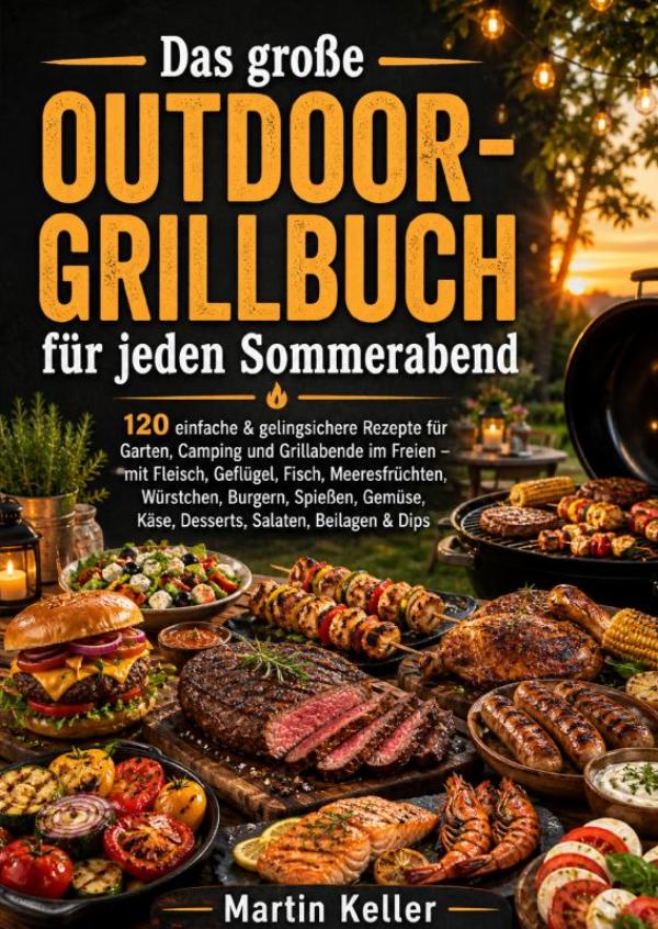 Omslag van Das große Outdoor-Grillbuch für jeden Sommerabend