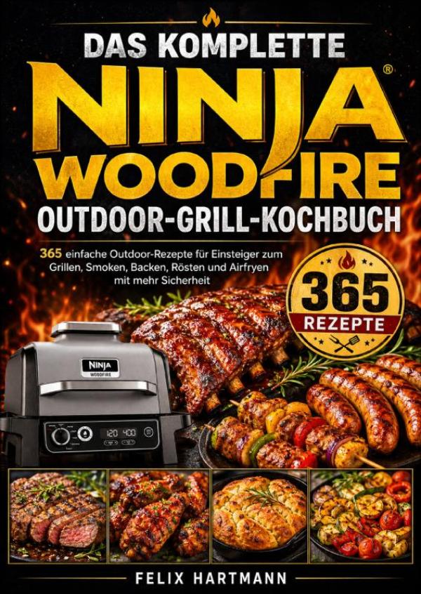 Omslag van The Complete Ninja Woodfire Outdoor Grill Cookbook