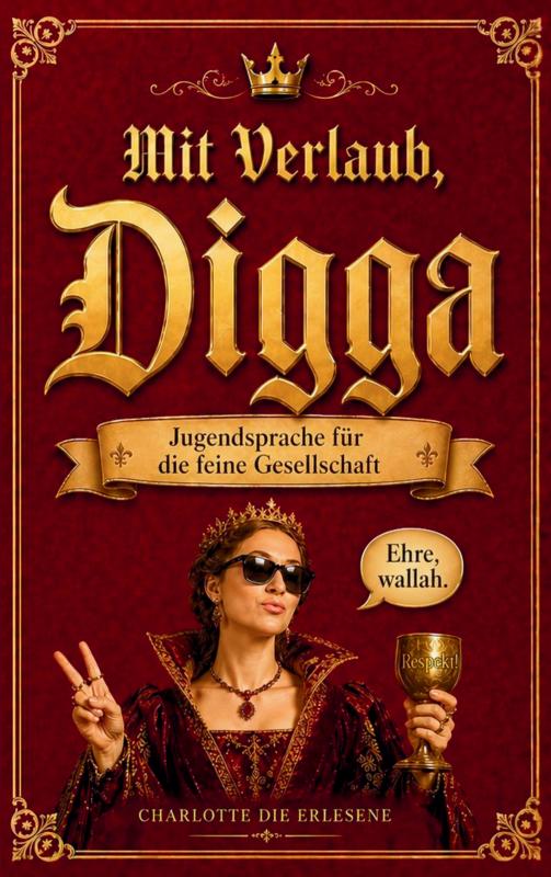 Omslag van Mit Verlaub, Digga - Jugendsprache für die feine Gesellschaft