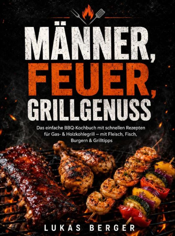 Omslag van Männer, Feuer, Grillgenuss