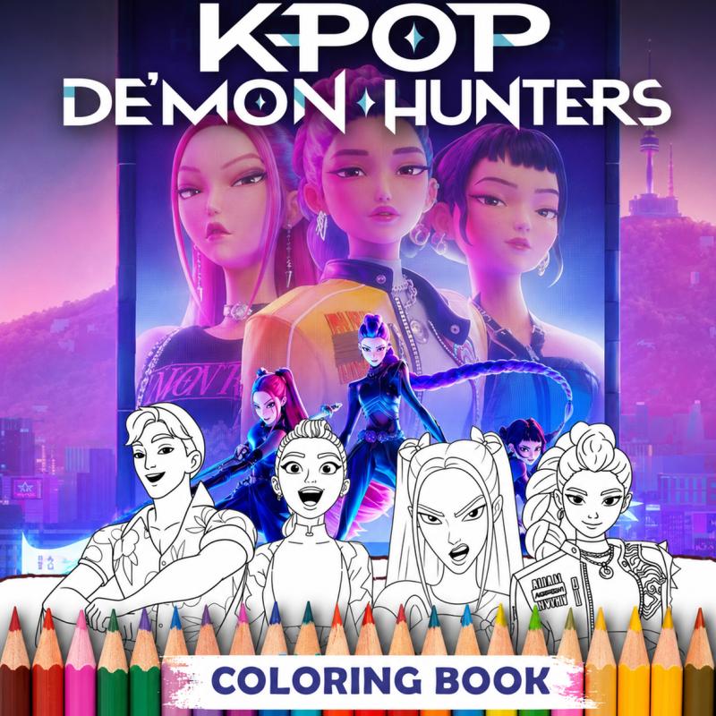 Omslag van KPop Demon Hunters