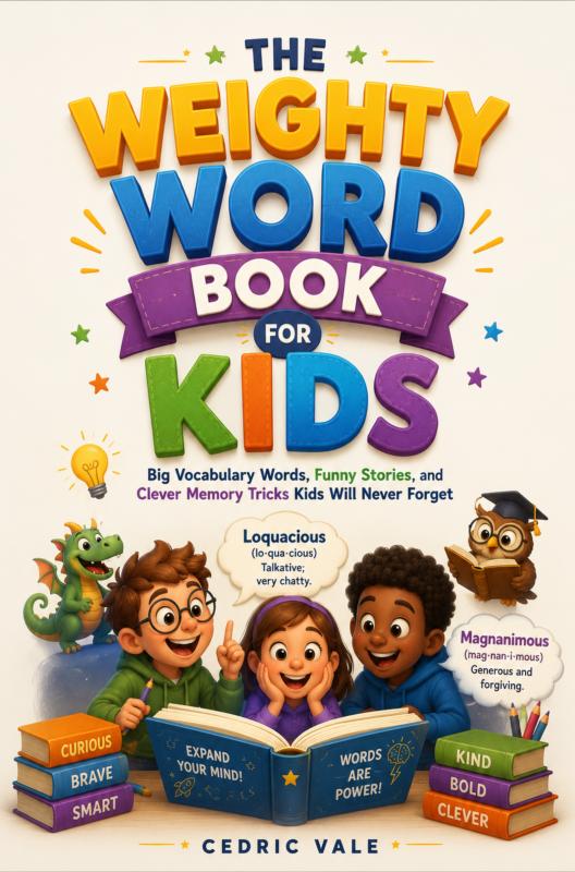 Omslag van THE WEIGHTY WORD BOOK FOR KIDS