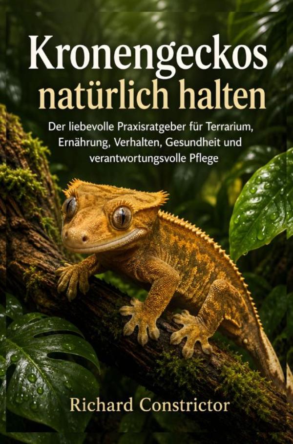 Omslag van Kronengeckos natürlich halten