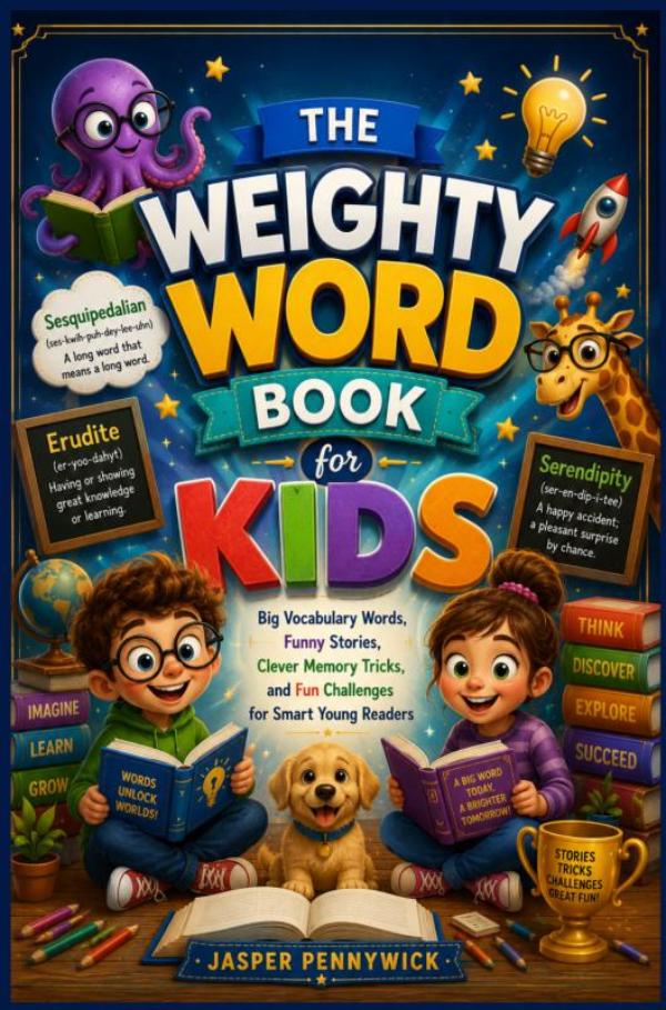 Omslag van THE WEIGHTY WORD BOOK FOR KIDS