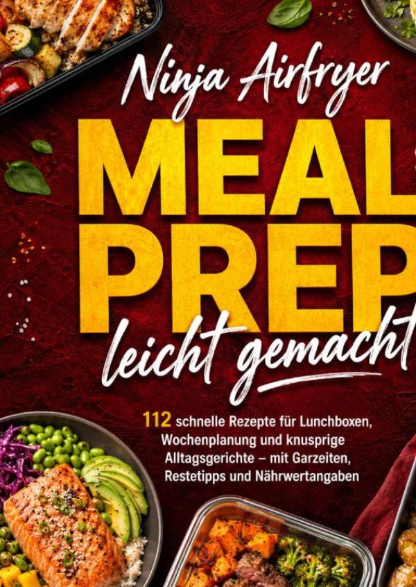 Omslag van Ninja Airfryer Meal Prep leicht gemacht