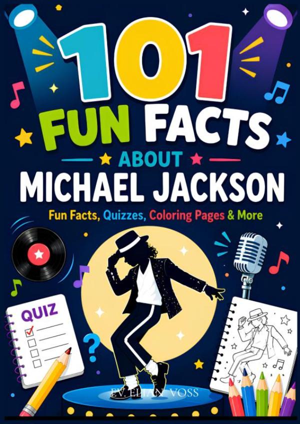 Omslag van 101 Facts About Michael Jackson