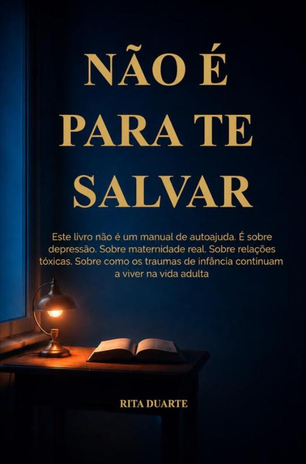 Omslag van Não É Para Te Salvar